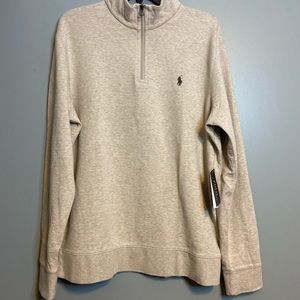 Polo Luxury Jersey Quarter-Zip Pullover
